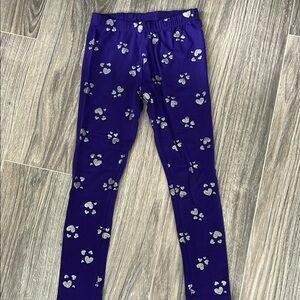 The Children's Place Purple Heart Print Leggings